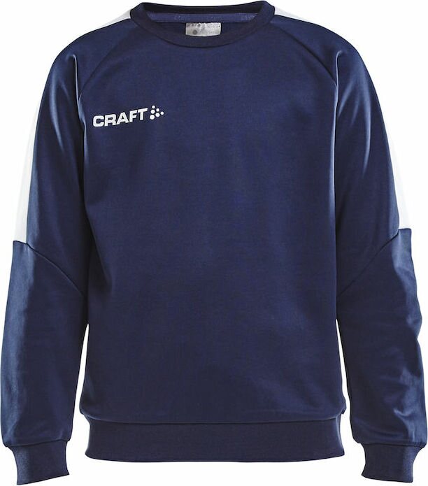 CRAFT Progress R-Neck Sweater Jr Navy/white (390900)