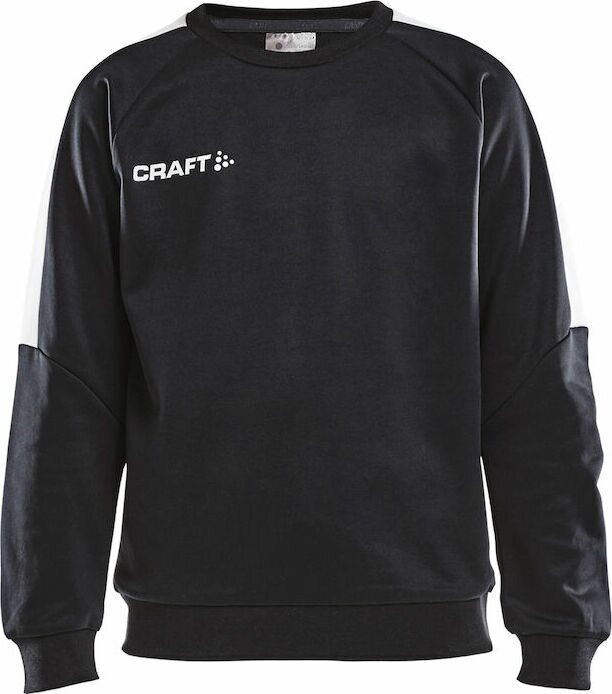 CRAFT Progress R-Neck Sweater Jr Black/white (999900)