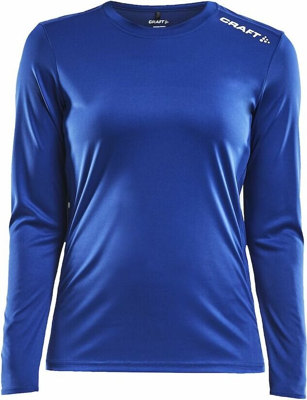 CRAFT Rush -naisten pitkähihainen treenipaita Koboltti (346000)