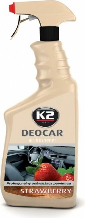 K2 Deocar -ilmanraikastinsuihke 700 ml Mansikka