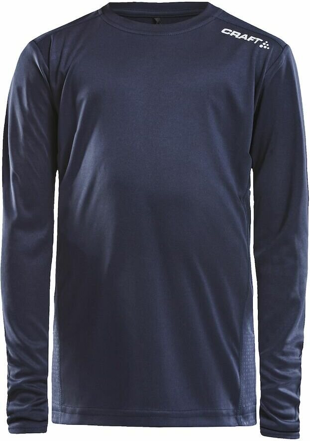 CRAFT Rush LS Tee Jr Navy (390000)