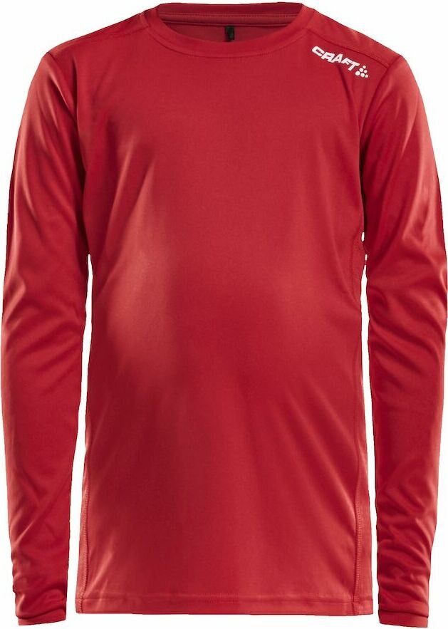 CRAFT Rush LS Tee Jr Bright red (430000)
