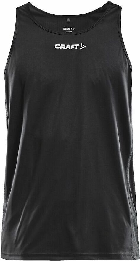 CRAFT Rush -miesten hihaton treenipaita Musta (999000)