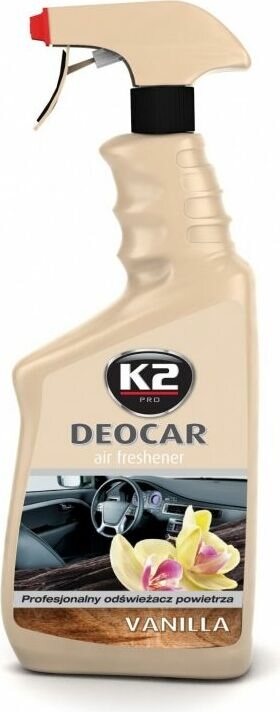 K2 Deocar -ilmanraikastinsuihke 700 ml Vanilja