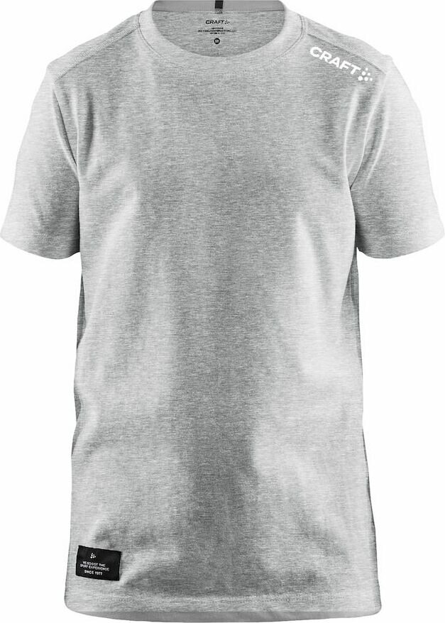 CRAFT Community Mix SS Tee Jr Grey melange (950000)