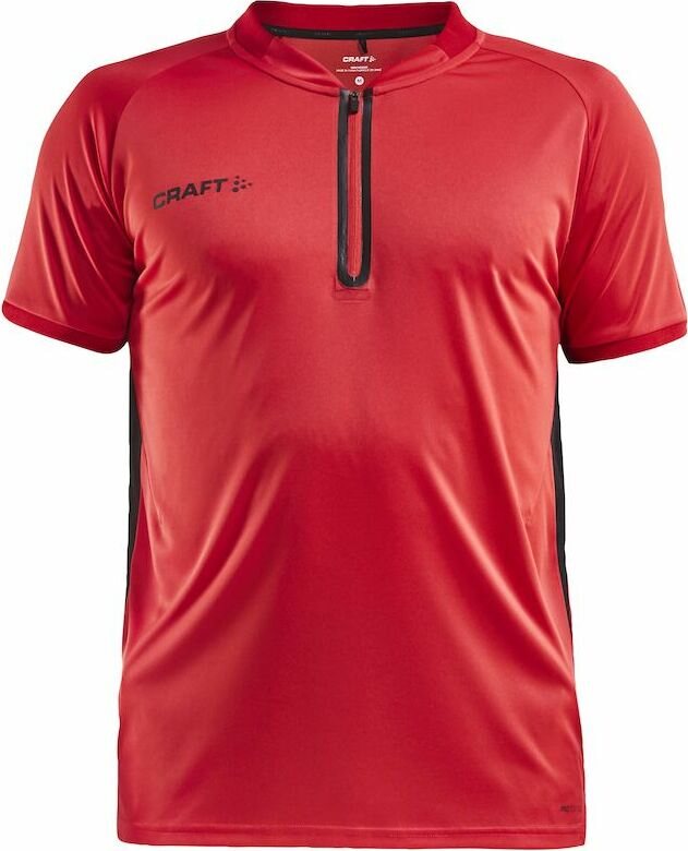 CRAFT PRO Control Impact Polo M Bright red/black (430999)