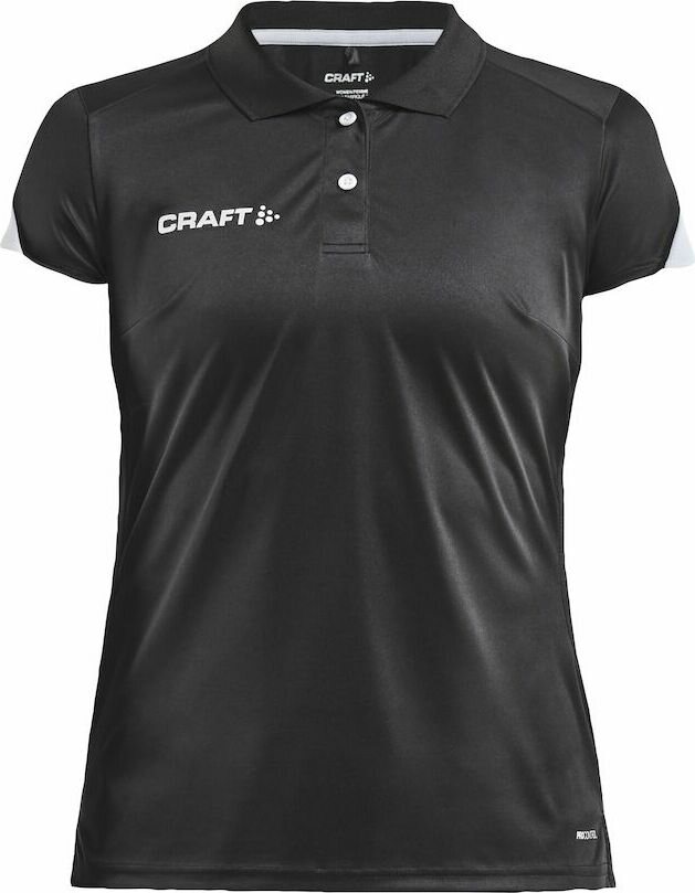 CRAFT PRO Control Impact Polo W Black/white (999900)