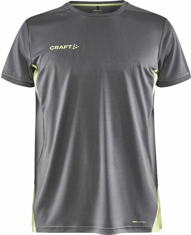 CRAFT PRO Control Impact SS Tee M Granite/giallo (985541)