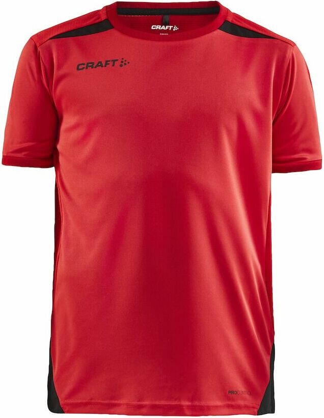 CRAFT PRO Control Impact SS Tee Jr Bright red/black (430999)