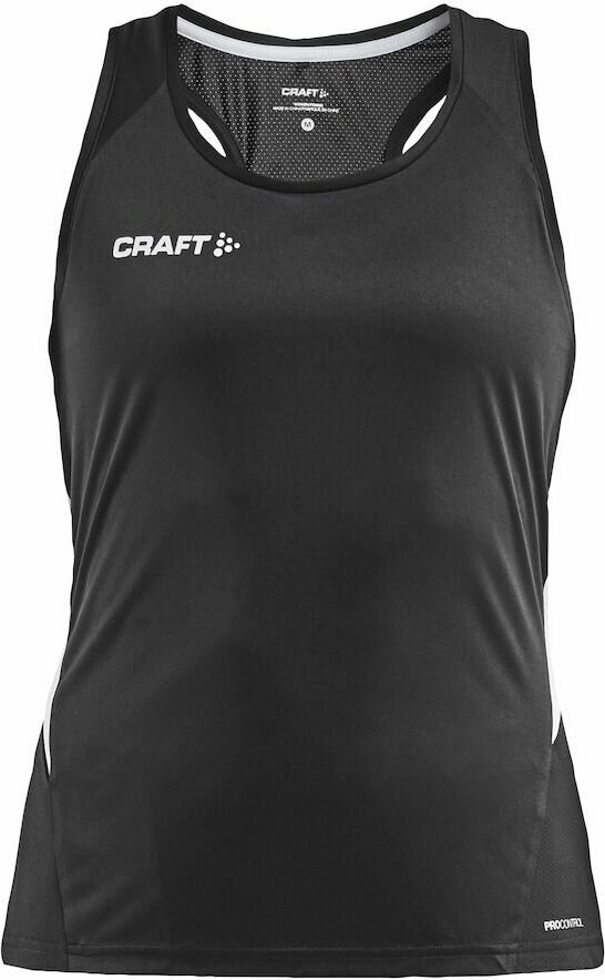 CRAFT PRO Control Impact Singlet W Black/white (999900)