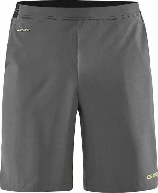 CRAFT PRO Control Impact Shorts M Granite/giallo (985541)