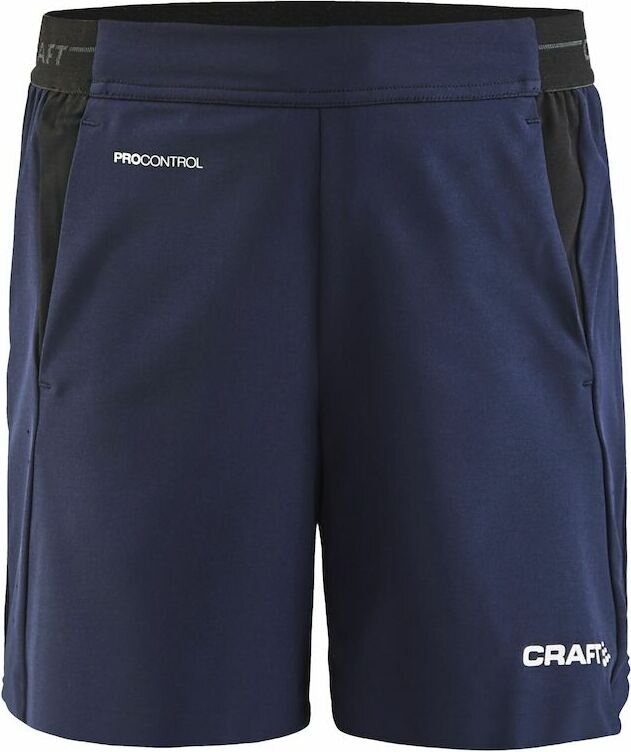 CRAFT PRO Control Impact Shorts Jr Navy/white (390900)