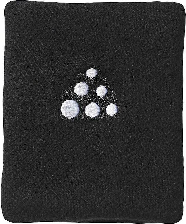 CRAFT Progress Sweat Wristband Black (999000)
