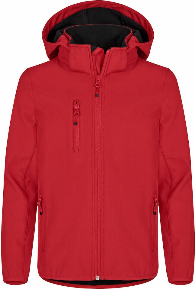 CLIQUE Classic Softshell Jacket Junior Red (35)