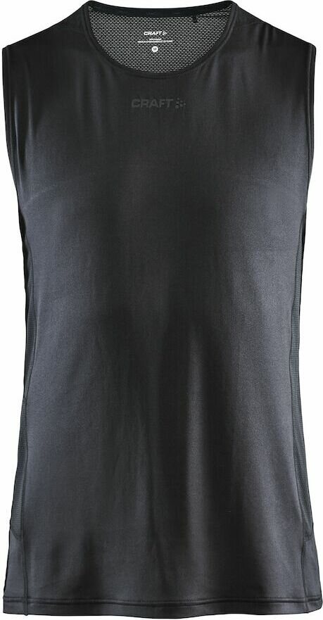 CRAFT ADV Essence -miesten hihaton treenipaita Musta (999000)