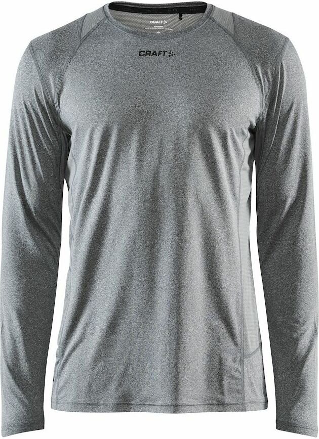 CRAFT ADV Essence LS Tee M Dark grey melange (975000)