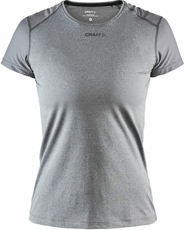 CRAFT ADV Essence SS Slim Tee W Dark grey melange (975000)