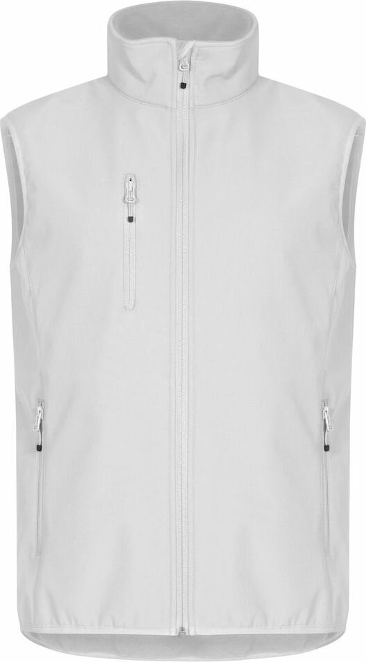 CLIQUE Classic Softshell Vest White (00)