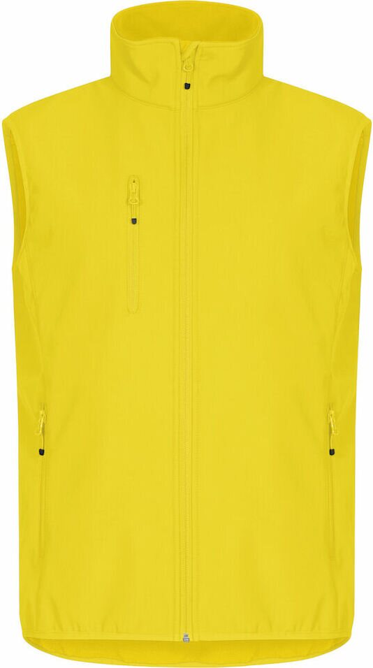 CLIQUE Classic Softshell Vest Lemon (10)