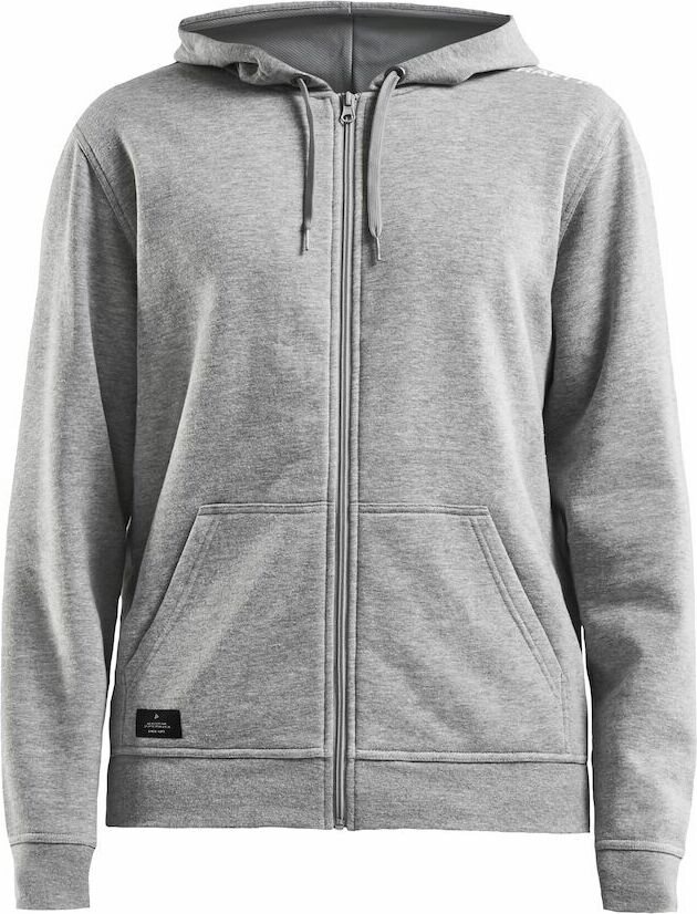 CRAFT Community FZ Hoodie M Grey melange (950000)