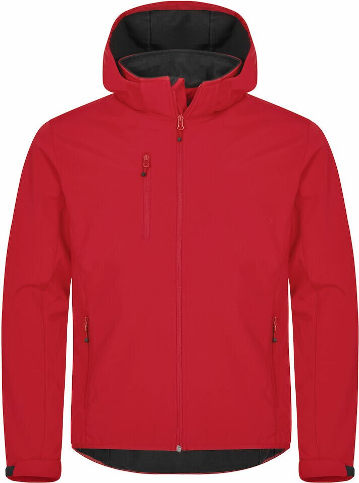 CLIQUE Classic Softshell Hoody Red (35)
