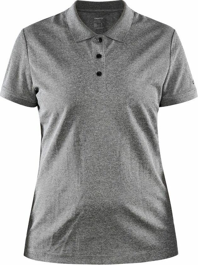 CRAFT CORE Unify -naisten pikeepaita Meleerattu tummanharmaa (975000)