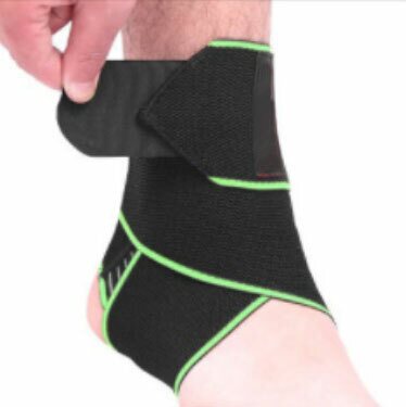 ST24 Elastinen nilkkatuki Lime