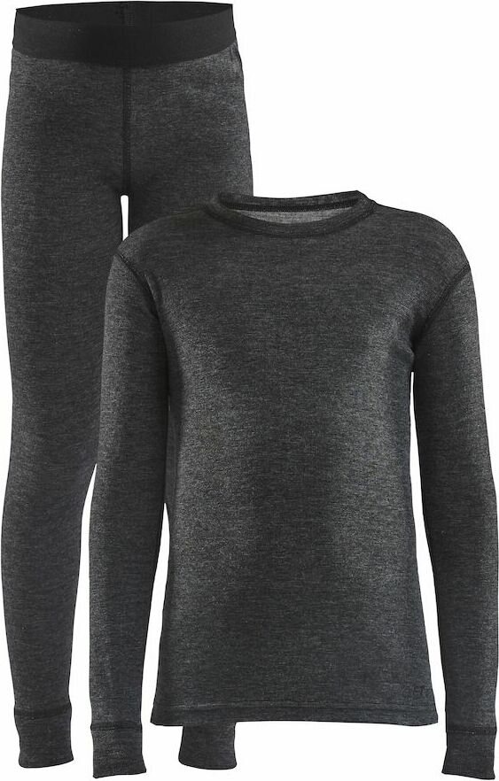 CRAFT CORE Wool Merino Set J Black melange (998000)