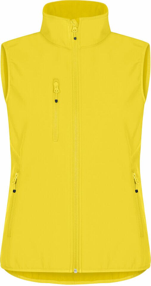 CLIQUE Classic Softshell Vest Lady Lemon (10)