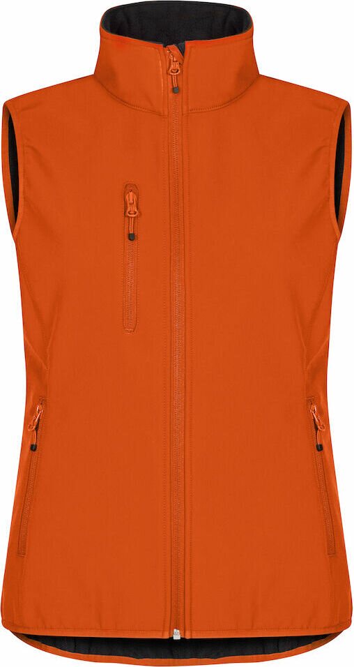 CLIQUE Classic Softshell Vest Lady Dark orange (18)