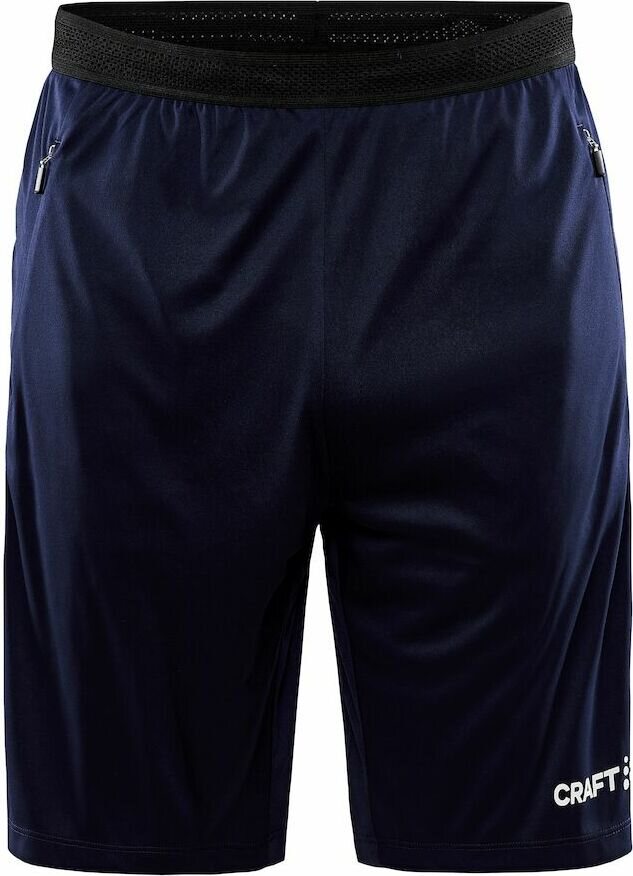 CRAFT Evolve -miesten treenishortsit vetoketjutaskuilla Laivastonsininen (390000)