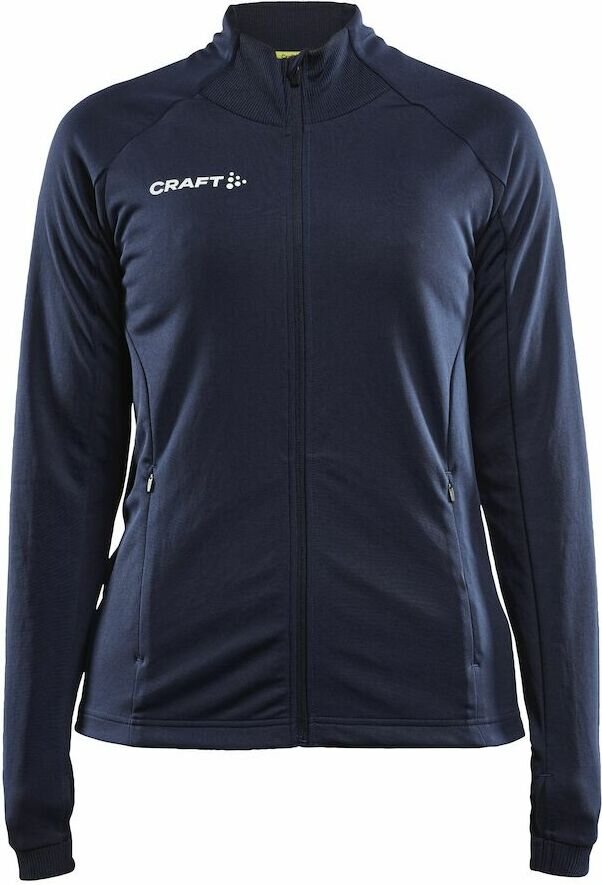 CRAFT Evolve -naisten verryttelytakki Laivastonsininen (390000)