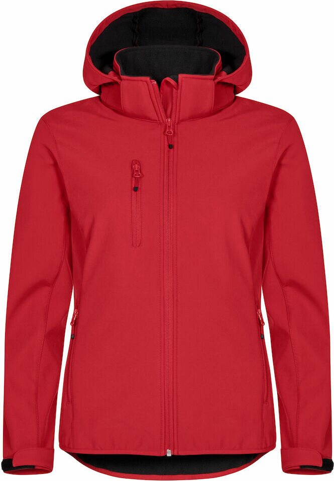 CLIQUE Classic Softshell Hoody Lady Red (35)