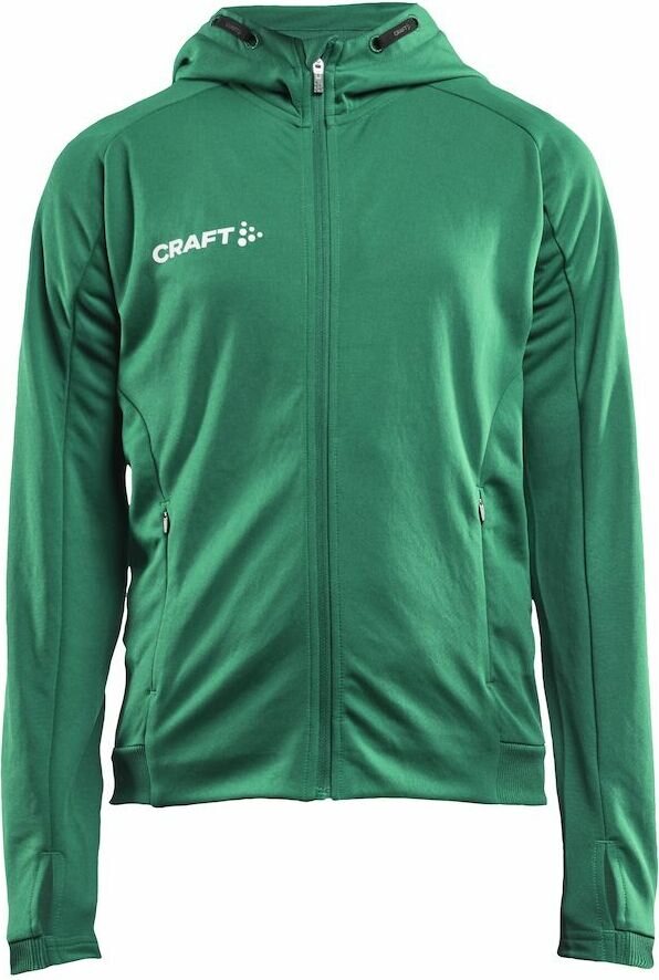CRAFT Evolve Hood Jacket JR Team green (651000)
