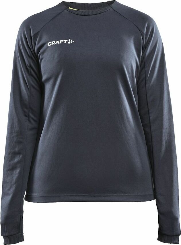 CRAFT Evolve -naisten pyöreäkauluksellinen treenipaita Asfaltti (995000)