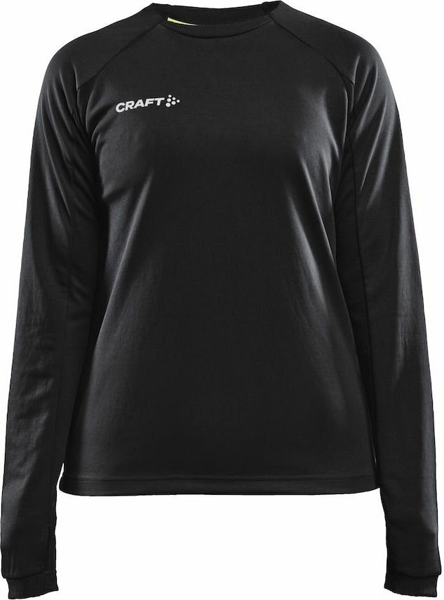 CRAFT Evolve -naisten pyöreäkauluksellinen treenipaita Musta (999000)