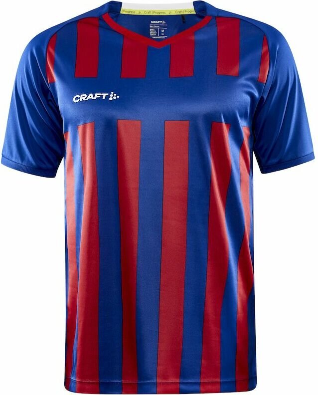 CRAFT Progress 2.0 Stripe Jersey M Club cobolt/bright red (346430)
