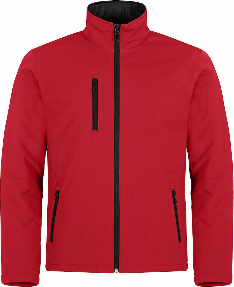 CLIQUE Padded Softshell Jacket Red (35)