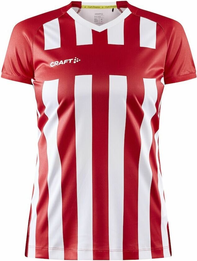 CRAFT Progress 2.0 Stripe Jersey W Bright red/white (430900)