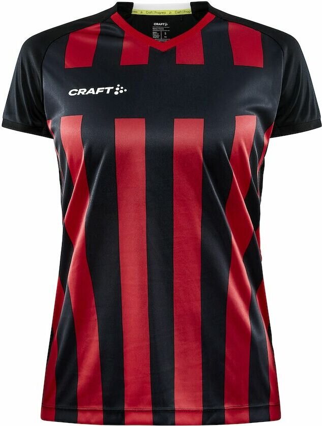 CRAFT Progress 2.0 Stripe Jersey W Black/bright red (999430)