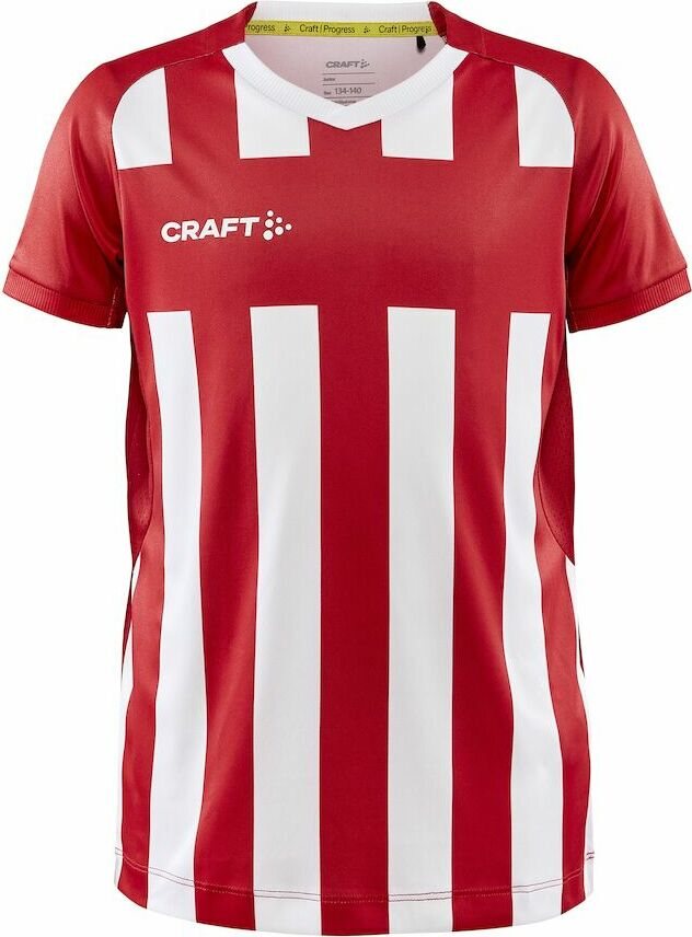 CRAFT Progress 2.0 Stripe Jersey JR Bright red/white (430900)
