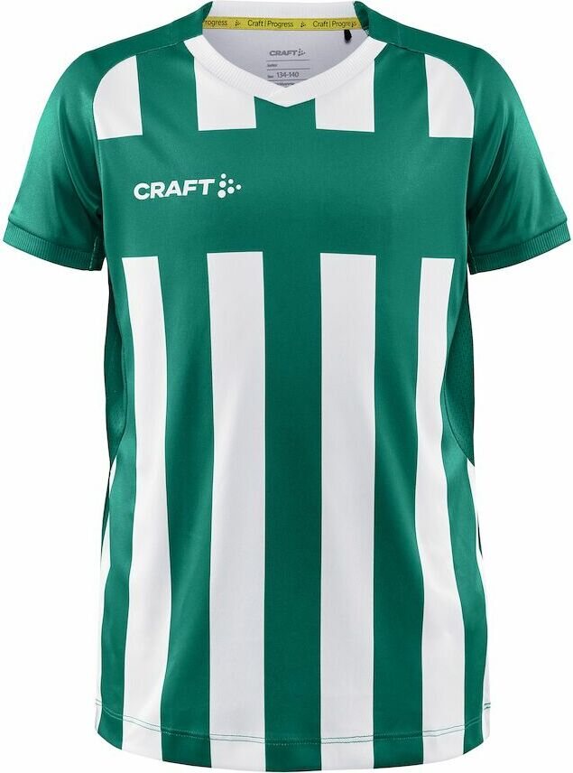 CRAFT Progress 2.0 Stripe Jersey JR Team green/white (651900)