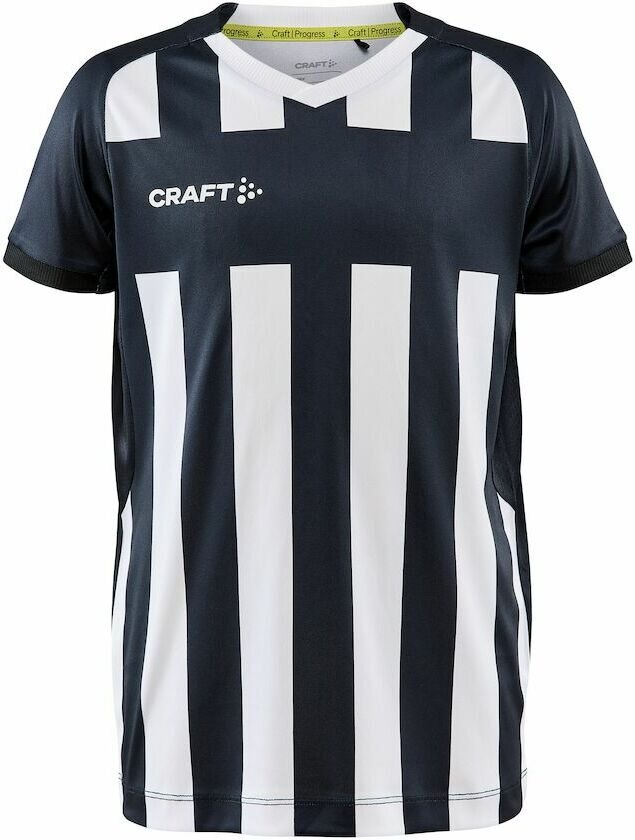 CRAFT Progress 2.0 Stripe Jersey JR Black/white (999900)