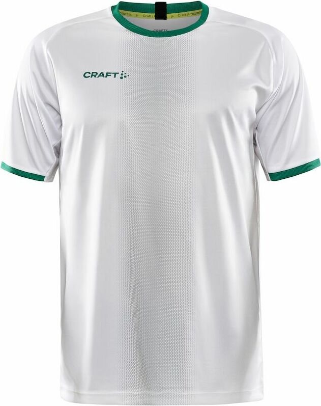 CRAFT Progress 2.0 Graphic Jersey M White/team green (900651)