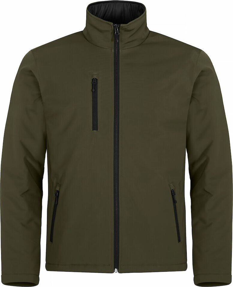 CLIQUE Padded Softshell Jacket Fog green (75)