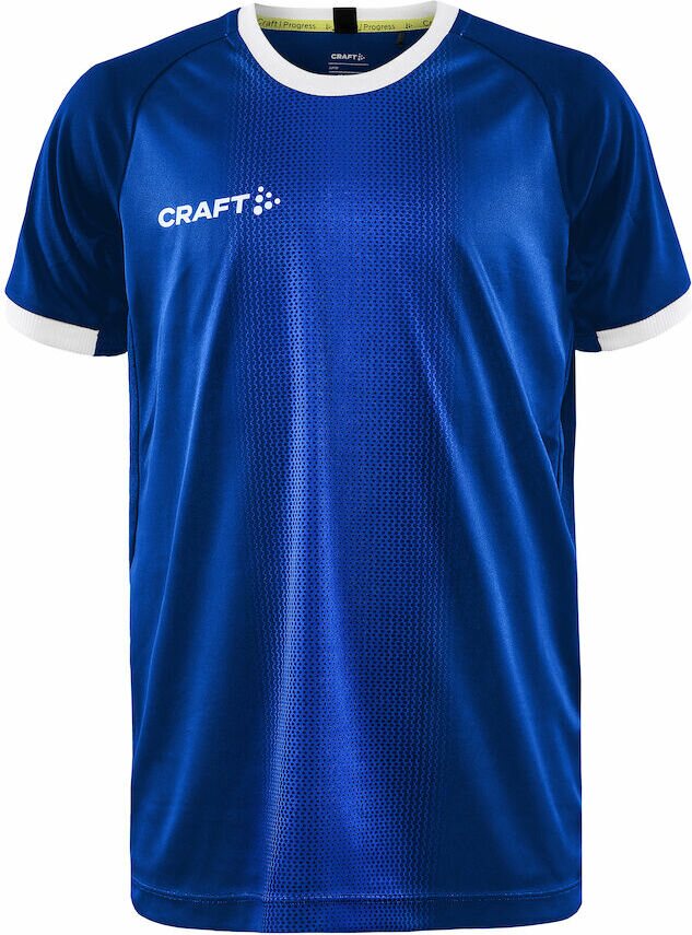 CRAFT Progress 2.0 Graphic Jersey JR Club cobolt/white (346900)