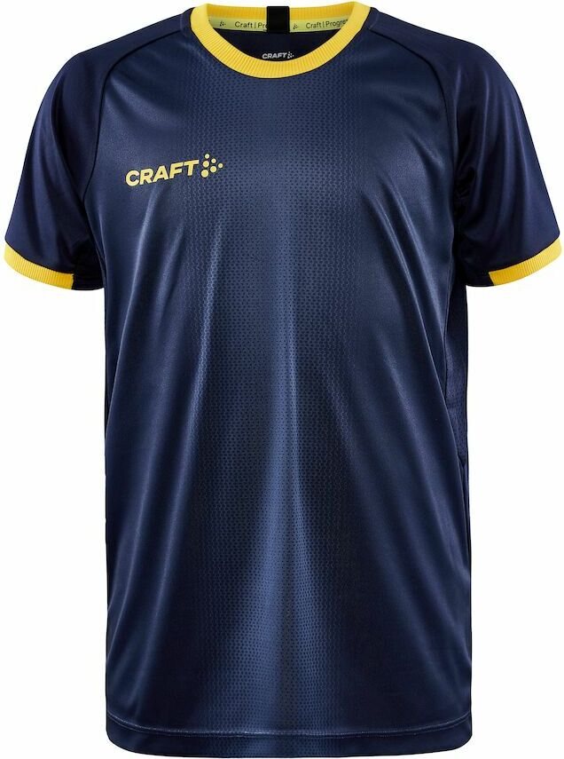 CRAFT Progress 2.0 Graphic Jersey JR Navy/Sweden yellow (390552)