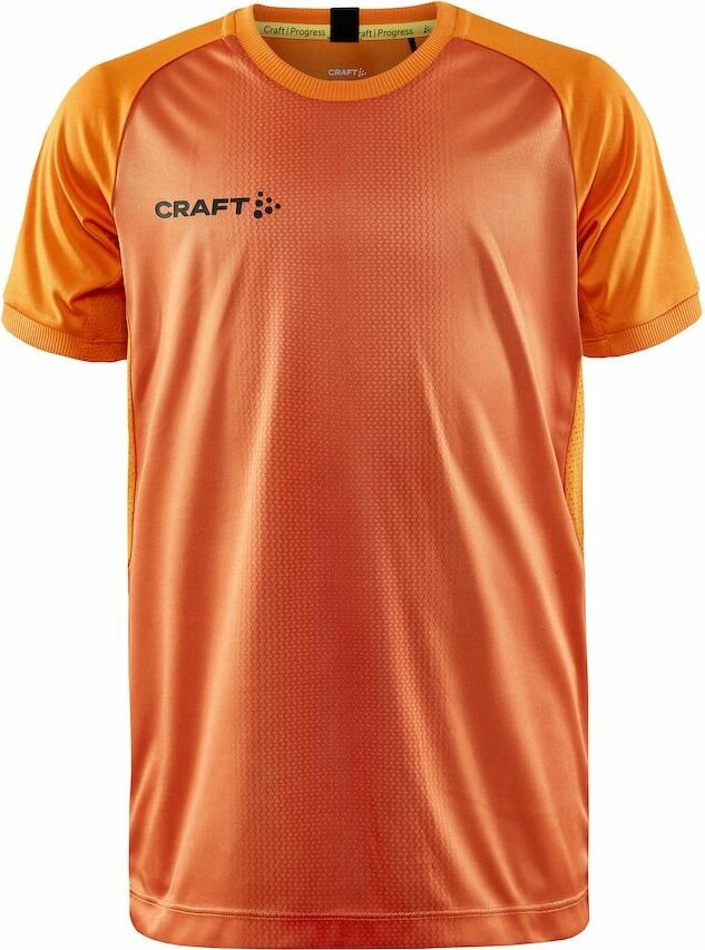 CRAFT Progress 2.0 Graphic Jersey JR Carrot/black (568999)