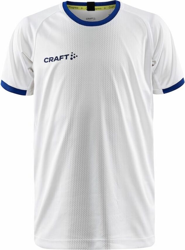 CRAFT Progress 2.0 Graphic Jersey JR White/club cobolt (900346)