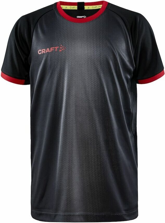 CRAFT Progress 2.0 Graphic Jersey JR Black/bright red (999430)